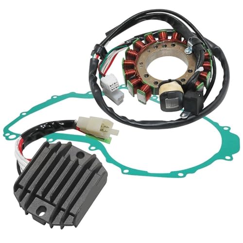 Joints régulateur bobine stator moto YFM350 résolvant les fuites et pannes de batterie