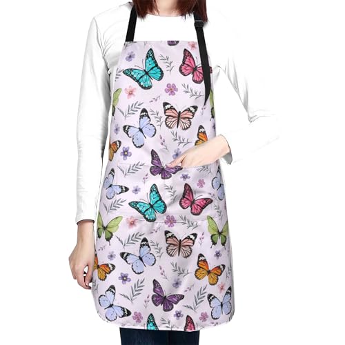 Butterflies Adjustable Gardening Apron