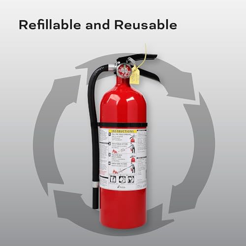 Image of ABC Powder Type 2KG Fire Extinguisher for Home | Fire Safety for All Types of Fire for Home, Office & Car Safety (2kg)