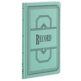 Boorum & Pease 66150R Account Book, Record-Ruled, 150 Pages, 12-1/8-Inch x7-5/8-Inch, Blue