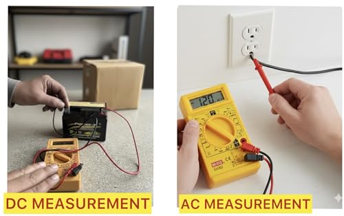 Image of Pioneer-X WHDZ Digital Multimeter, LCD Display, AC /DC Voltage Current Measurement (WHDZ-DT830D)