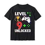 Photo Gallery qyuipexe level 9 unlocked shirt 9th video game birthday tshirt mens black s Photo Gallery qyuipexe level 9 unlocked shirt 9th video game birthday tshirt mens black s