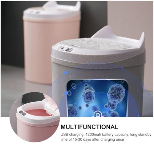 Bote de basura automático recargable 17L con sensor inteligente miniatura 3