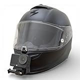 Action Cam Chin Mount per caschi da moto, compatibile con GoPro, DJI, Insta360 (Singolo, Scorpion EXO-R1 Evo 2 Air)