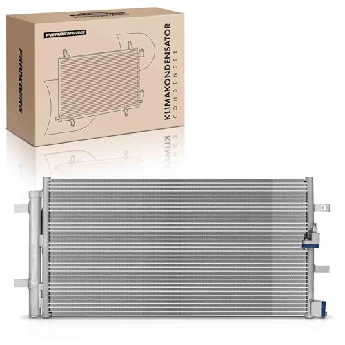 Frankberg AC Condenser Compatible with A4 8K2 8K5 8KH B8 2007-2012 A5 8T3 2007-2012 A5 Cabriolet 8F7 2009-2012 A6 4G2 4GC 4GH 4GJ 4G5 4GF 2010-2018 Replace# 8K0260403AB