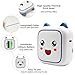 Mini Sticker Printer with 11 Rolls Paper - Thermal Sticker Maker Machine, Portable for Study Notes, Pictures, Photos, Journals, DIY, Kids Gift, Labels - Blue