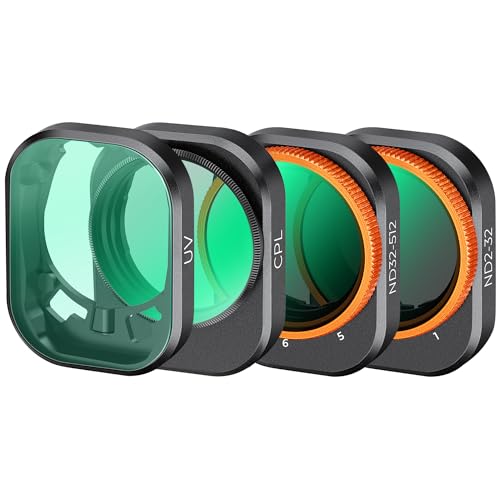 K&F Concept DJI Mini 4 ProptB^[Zbg CPL+UV+ND2-ND32+ND32-ND512 Yی NDtB^[ OJbg AGCwKX ߗ veNgtB^[ ʒ tB^[ ˏ 