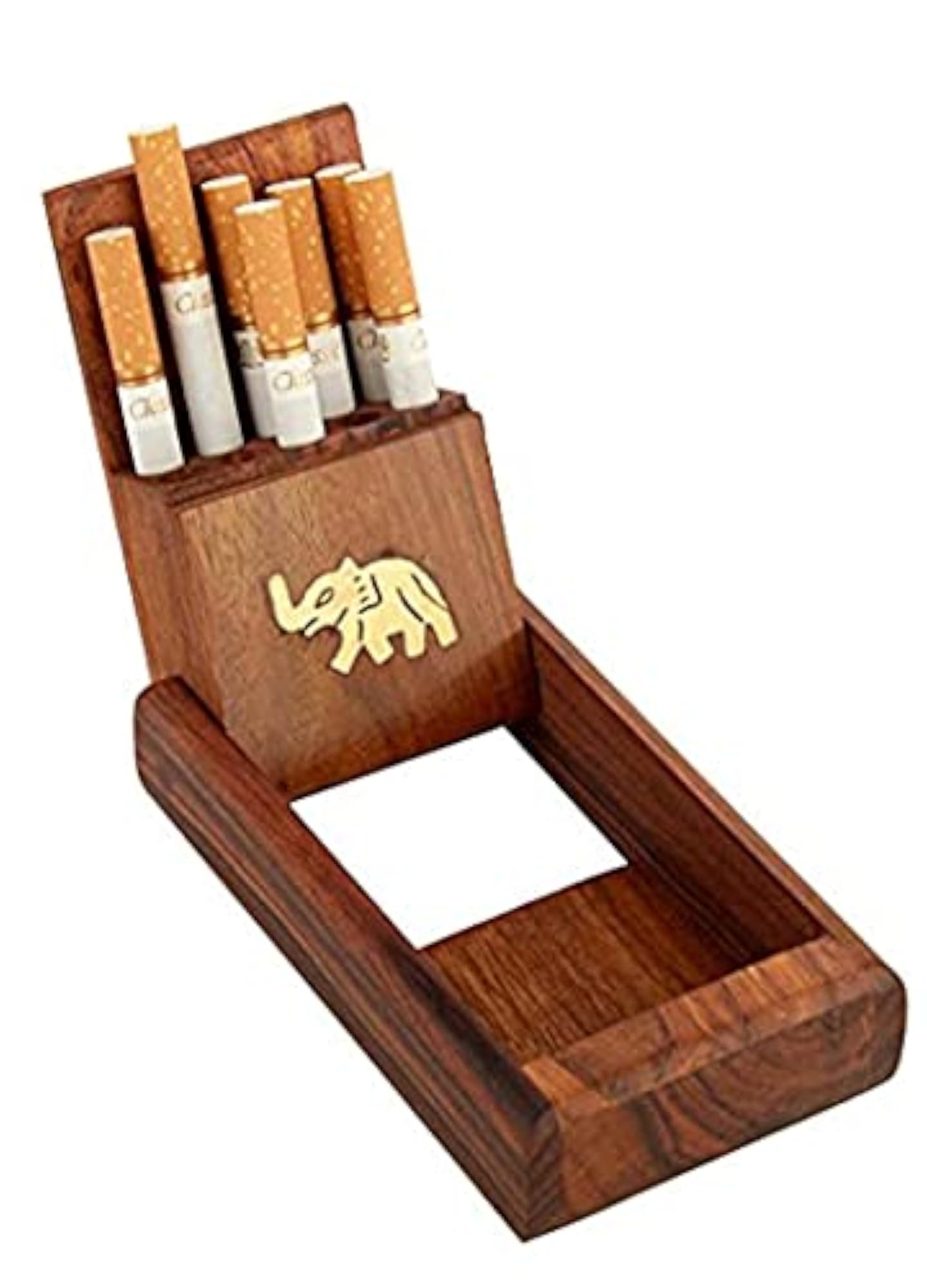 Wooden Cigarette Storage Organizer
