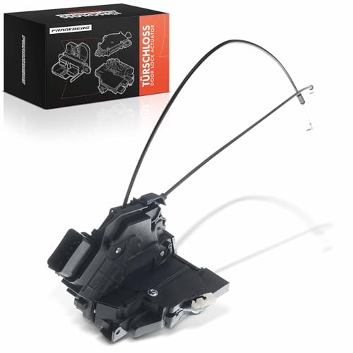 Frankberg 1x Cerradura de puerta Servomotor Cierre centralizado Trasero Izquierda 6-Postes Compatible con 3 BK Hatchback 2004-2009 Sustituir# 3N6A-A26413-B