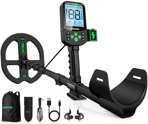 Deep Depth Metal Detector with 11" DD Coil
