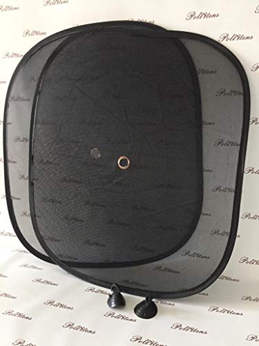 par de tela quebra sol para vidro de carros com ventosas Protetor Vidro Carro Contra Sol Quebra Sol