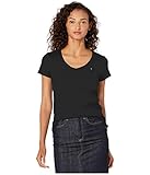 【Estilo versátil】Estas camisetas de manga corta combinan bien con pantalones cortos, pantalones vaqueros, falda o vaqueros clásicos; peina esta camiseta sobre pantalones de yoga, debajo de un blazer, sudadera con capucha o cárdigan para mujer