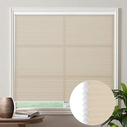 SUAKY Cordless Honeycomb Cellular Shades: Window Blinds with a Modern Look