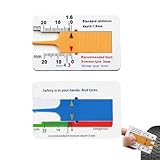 2. **Design compact et pratique** Avec des dimensions de 6,5*4,2 cm, cet outil de mesure est compact et facile à transporter. Son format réduit vous permet de l'emporter partout avec vous dans votre boîte à outils, ou même dans le coffre de votre voiture, pour une utilisation rapide et efficace en cas de besoin.