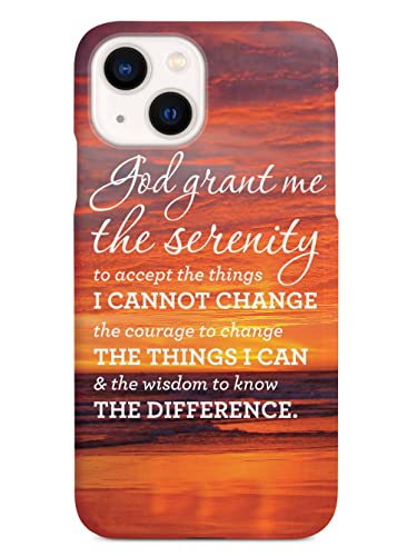 Inspired iPhone 14 Plus Case with Sunset Quote