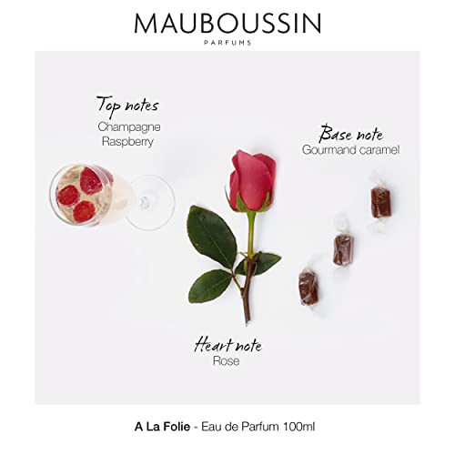 Mauboussin - A La Folie 100ml (3.3 Fl Oz) - Eau de Parfum for Women - Floral & Oriental Scents - Image 6