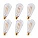 Elitco Lighting ST18LED101-6PK Household-Light-Bulbs LED ST18, 2200K, 360?, CRI80, ETL, 3.5W, 40W Equivalent, 15000HRS, LM300, DIMMABLE, 2 Years Warranty, Input Voltage 120V 6 Pack
