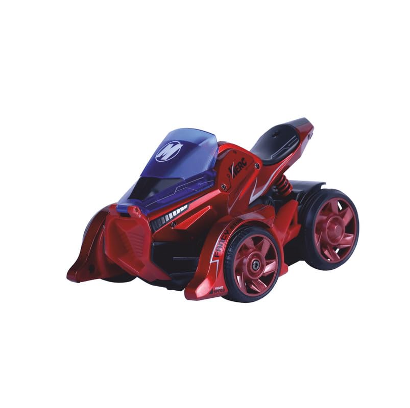 Image of Pull Back Motorcycle & Racing Car Toy - Two-in-One Ejection Chariot with Dynamic Music & Lighting Effects, High-Speed Action, Durable Design, and Interactive Fun for Kids