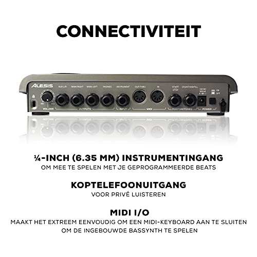 Alesis SR-18 - Standalone drummachine van studiokwaliteit met ingebouwde geluidsbibliotheek, prestatiegerichte I/O en ingebouwde effecten/processors - Image 6