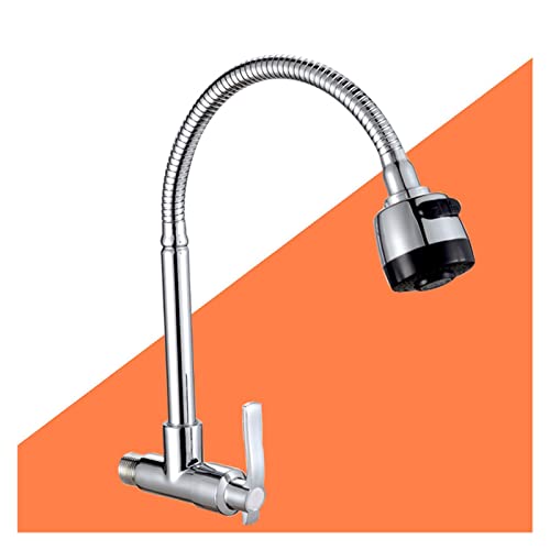 Robinet de lavabo mural rotatif pour simplifier les tâches de la maison - 3