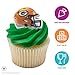 DecoPac NFL Green Bay Packers Helmet Rings, 24 Football Cupcake Decorations, Officially Licensed, Football Rings, Food Safe Cake Toppers – 24 Pack