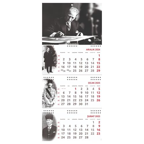 Calendrier mural du navire Atatürk 2025 - Signature