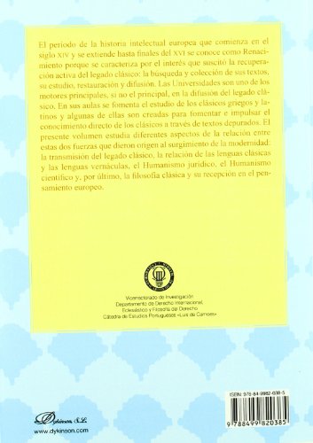 Tradicion clasica y universidad / Classical Tradition and University