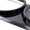 Astra Depot Left Right Headlight Bezel Cover Trim OE Replacement for 2015-2021 Dodge Challenger (Glossy Black)
