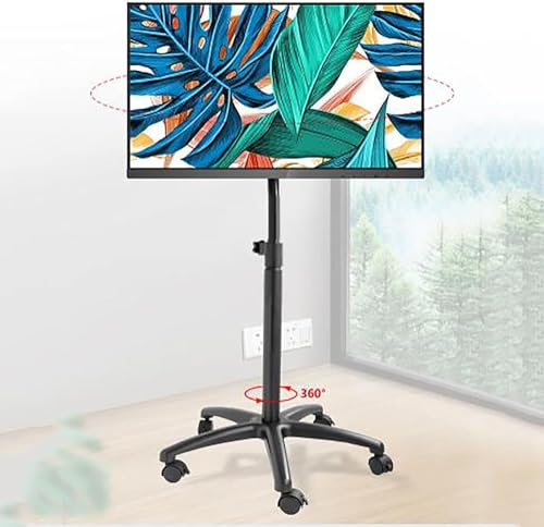 Soporte móvil para TV con ruedas y altura ajustable miniatura 1