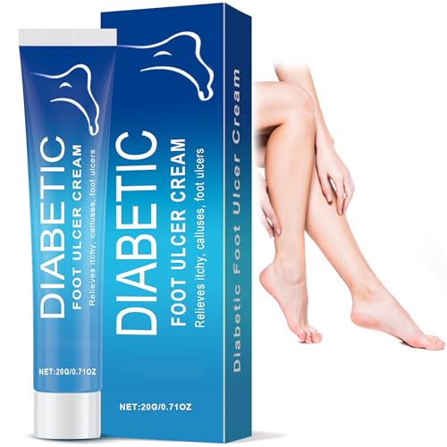 Diabetic Foot Cream 20g, Professional Feet Cream for Diabetic Feet, Foot Moisturise and Soothing Itching, suitable for Diabetics