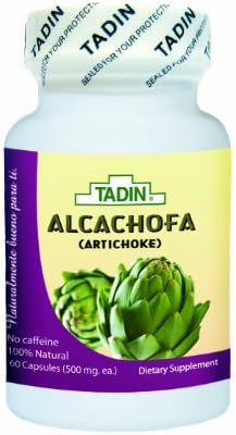 Tadin Caps-Alcachofa All Natural,60 Capsules (Pack of 6)