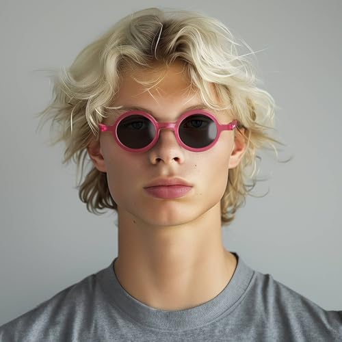 Image of LONDON MOLE Moley sunglasses | Cool round shaped glasses | Men's Women's Unisex | Spring hinges