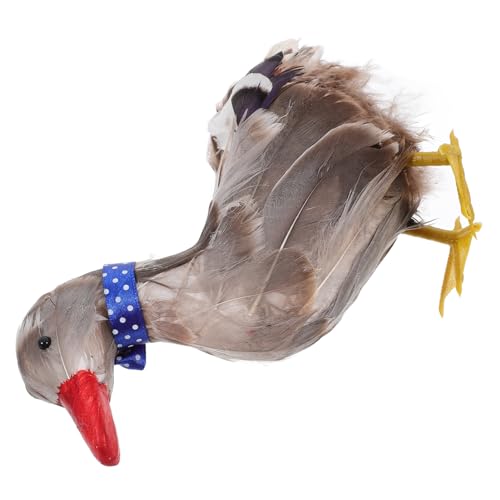 TOYANDONA Statue De Canard Décoration Jardin Figurine Extérieur Animal Sculpture pour Cour Et Jardin