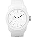 Produktbild Diesel Herrenuhr Double Down S44, Dreizeigeruhrwerk, 44 mm Gehäuse aus weißem Polycarbonat mit Silikonarmband, DZ1436