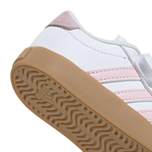 Image of adidas Boys Vl Court 3.0 Sneakers Shoes Casual - Pink, White