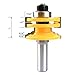 Nxtop Shank Wood Milling Cutter Classical Ogee Door Router Bit Woodworking Cutter Tool for Glass Door, Closet Door by 1/2 Inch