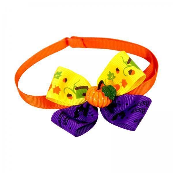 Collar gato Halloween Sdlnklm con calabaza decorativa un regalo original