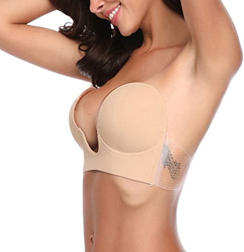 Klebe BH Push Up Silikon - Unsichtbarer BH Ohne Träger & Rückenfrei