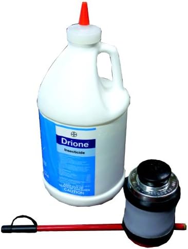 1 LB Drione Pest Insecticide Dust w/ Puffer Duster Bellow Hand Duster,  Carpenter Bee, Bedbugs, Wasp Control and many more..