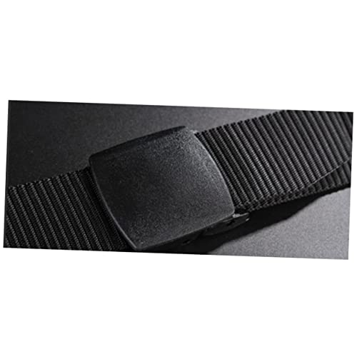 BESPORTBLE Men's Canvas Belts for Casual Wear Outdoor Nylon Belt with Plastic Buckle Friendly Design Comfortable and Breathable for Everyday Use and Heavy Duty Activities4