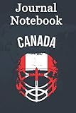 eco helmet test  Journal Notebook, Composition Notebook: Distressed Helmet Canadian Flag Canada Ice Hockey Size 6\'\' x 9\'\' x 100 Pages, Soft Cover, Matte Finish; perfect for creative writing, doodling, and more!