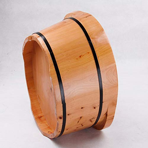 Spa de pies de madera Katzowen 25 cm con ruedas y cubierta miniatura 4