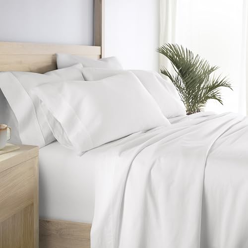 Linen Market 4 Piece Bedding Sheet Set - Sleep Better Than Ever with These Ultra-Soft & Cooling Bed Sheets for Your Size Bed - Deep Pocket Fits 16" Mattress