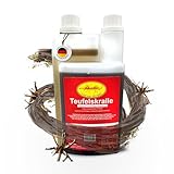 Scheidler horse-direkt Teufelskralle Liquid für Pferde 1000ml – Flüssiger Booster für Pferdefutter – 100% Natürliches Ergänzungsfutter – Alternativ zu Teufelskralle Pulver/Pellets -