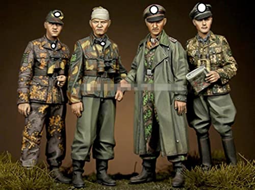 Kit de figura de resina 1/35 sin armar y sin pintar miniatura 1