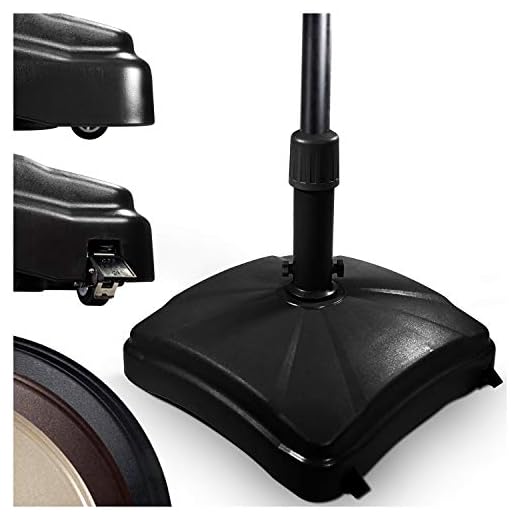 Shademobile Outdoor Umbrella Stand with Wheels