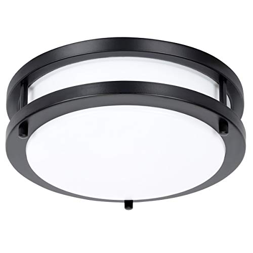 Drosbey 24W Dimmable LED Ceiling Light Fixture, 10 inch Oil Rubbed Bronze Flush Mount Ceiling Lights for Bedroom, Bathroom, Kitchen, 3000K/4000K/5000K Adjustable, Super Bright 2200LM Drosbey 24W Dimmable LED Ceiling Light Fixture, 10 inch Oil Rubbed Bronze Flush Mount Ceiling Lights for Bedroom, Bathroom, Kitchen, 3000K/4000K/5000K Adjustable, Super Bright 2200LM