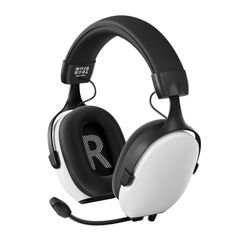 CASLSI Gaming Headsets with Mic for Xbox,PS4,PS5,Switch,PC,7.1 Surround Sound Gmaing Headphones with Noise Cancelling Microphone,50MM Dynamic Drivers, 3.5MM Audio Jack-White by CASLSI - Used condition - US$11.08