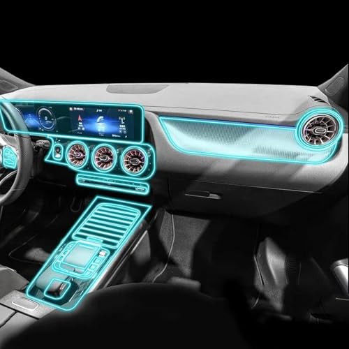 Film intérieur anti-rayures PPF pour Mercedes-Benz EQA 2021-2023 protection TPU