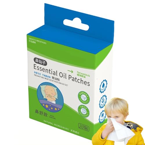 Patch per il naso dei bambini: cerotto naturale per congestione nasale, modello manuale senza cerotti nasaloni di sonno